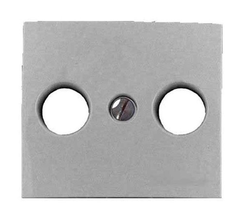 Накладка на розетку телевизионную Legrand VALENA, алюминий